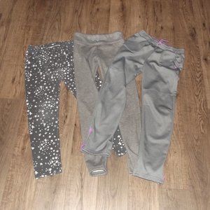 3 Fleece Lined Sweatpants Children Size 12